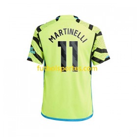 Camiseta Arsenal Gabriel Martinelli 11 Segunda Equipación 2023/2024